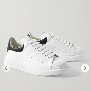Alexander Mcqueen Exaggerated-Sole Leather Sneakers shoes size 45